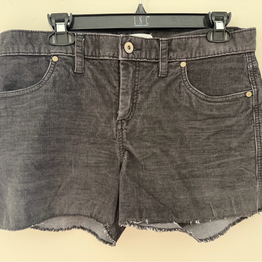 Carve Designs Charcoal Black Cutoff Jean Shorts